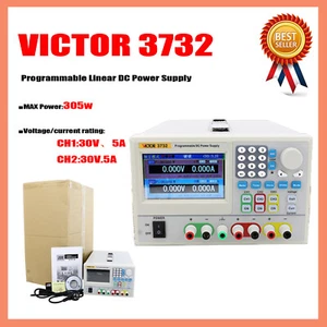 A● VICTOR 3731/3732/3721/3722 Programmable Linear DC Regulated Power Supply - Picture 1 of 4