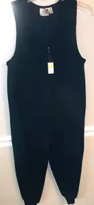 Inter Sport Navy Blue One Piece Zipper Front Straight Cuffed Leg Suit Size S 40 - Picture 1 of 8