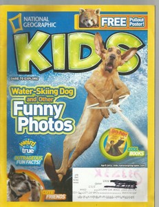 National Geographic Magazine Kids April 2013 Funny Photo Secrets/Dolphin Rescue
