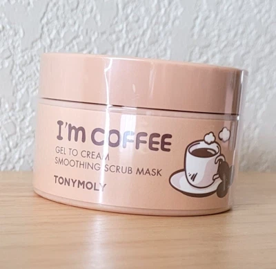 New Sealed TonyMoly I'm Coffee Gel To Cream Smoothing Scrub Mask 100ml/3.38 oz - image 1 of 4