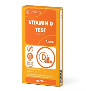 Vitamin D SELBSTTESTSET - Komplettes Schnelltestset für den Heimgebrauch - Bild 1 von 6