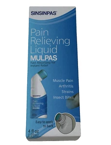 Sinsinpas  Relief Pain Relieving Liquid Roll-On  Muscle Arthritis BB  03/2026 - Picture 1 of 4