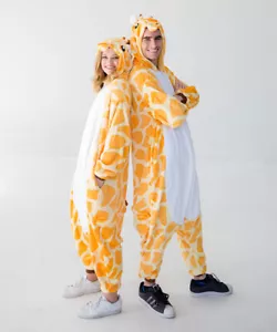 Giraffe Hooded Jumpsuit - Adult I Love Yumio - Picture 1 of 1
