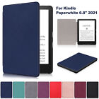 Tablet Leather Case Smart Slim Flip Cover For Kindle Paperwhite 6.8 inch 2021