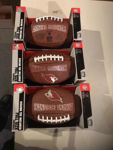 Lot Of 3 Arizona Cardinals Nfl Players Football - Full Size Tee 2005 Cover