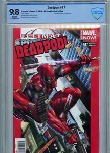 DEADPOOL #17/45 CBCS 9.8 VARIANTE MÉXICO 1ST FULL EVIL DEADPOOL - Imagen 1 de 4
