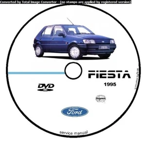 FORD FIESTA 1995 MANUALE OFFICINA WORKSHOP MANUAL SERVICE DVD CD SOFTWARE - Foto 1 di 6