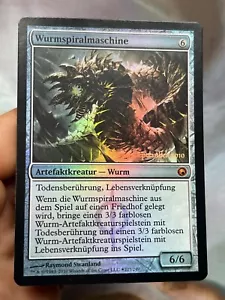 German FOIL Wurmcoil Engine ⭐️ Unplayed / NM-⭐️ Scars Of Mirrodin ⭐️ Mtg (988) - Picture 1 of 12