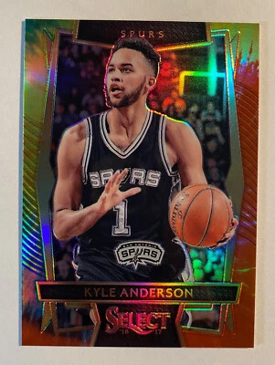 2016-17 Select  Prizm Kyle Anderson #15 Timberwolves  /25 - Image 1 of 2