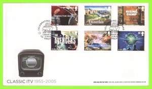 G.B. 2005 Classic ITV set on u/a Royal Mail First Day Cover, London SW - Imagen 1 de 1