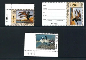 Nebraska and New Mexico State Duck Stamps MNH - Picture 1 of 1