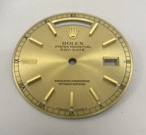 Factory Rolex President Day-Date 36mm Champagne Stick Dial-18038,18238 -A12 - Picture 1 of 4