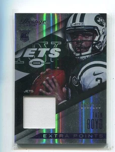 2014 Prestige Extra Points Purple JERSEY Tajh Boyd/100 New York Jets - Picture 1 of 1