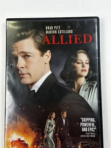 Allied DVD (2016) - Brad Pitt, Marion Cotillard, War Thriller, Pre-Owned - Picture 1 of 3