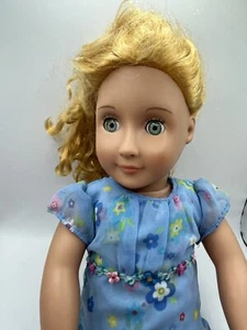 Our Generation Battat Tall Doll Blinking Strawberry Blond Hair Plush Core 18" - Picture 1 of 4