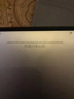 Apple MakBook Air Laptop, A1465, working - Image 1 of 2