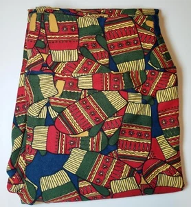 Leggings LuLaRoe Tween guanti invernali vacanze di Natale rosso verde (taglia 00-0) - Foto 1 di 7