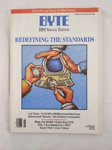 BYTE Magazine - IBM SPECIAL EDITION - Volume 14 Number 11 January 20, 1990 - Picture 1 of 14