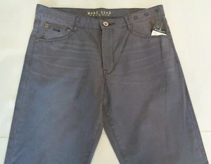 Marc Ecko Size 32 SELF TAUGHT Gunmetal Grey Cotton New Mens Jeans - Picture 1 of 12