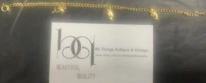Vintage Avon Gold Plated Charm Bracelet With Dolphins 18.5cm - Bild 1 von 5