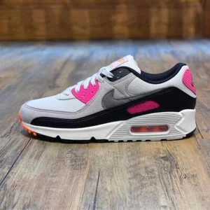 Zapatillas deportivas mujer Nike Air Max 90 T.41 blanco negro rosa FN6958 003 uni - Imagen 1 de 2