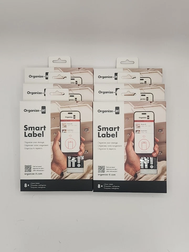 (4-Pk) Organize-It Intelligent Tags STA-APP8