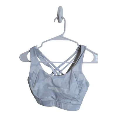 Sujetador Lululemon Mujer 6 Energy Space Dye Camuflado Blanco Plata Cuchara Atletismo Gimnasio  Foto 1 de 4