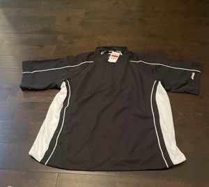 Giacca uomo Marucci baseball 1/4 zip tg. 2XL NUOVO NERO - Foto 1 di 2