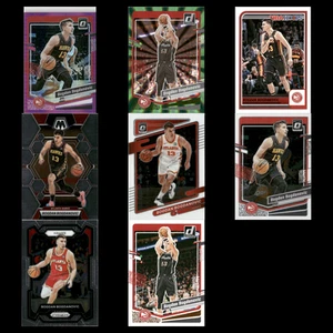 Bogdan Bogdanovic lotto 8 carte Prizm, Holo 2023 Donruss Optic Atlanta Hawks NBA - Foto 1 di 10