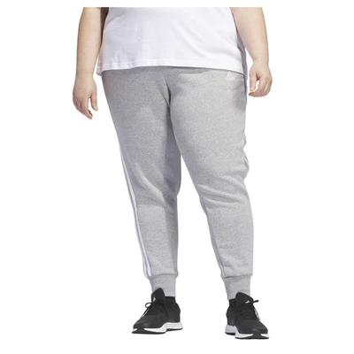 Pantalones de chándal Adidas Essentials 3 rayas de lana con cordón para mujer talla XXXXL informales en Foto 1 de 2