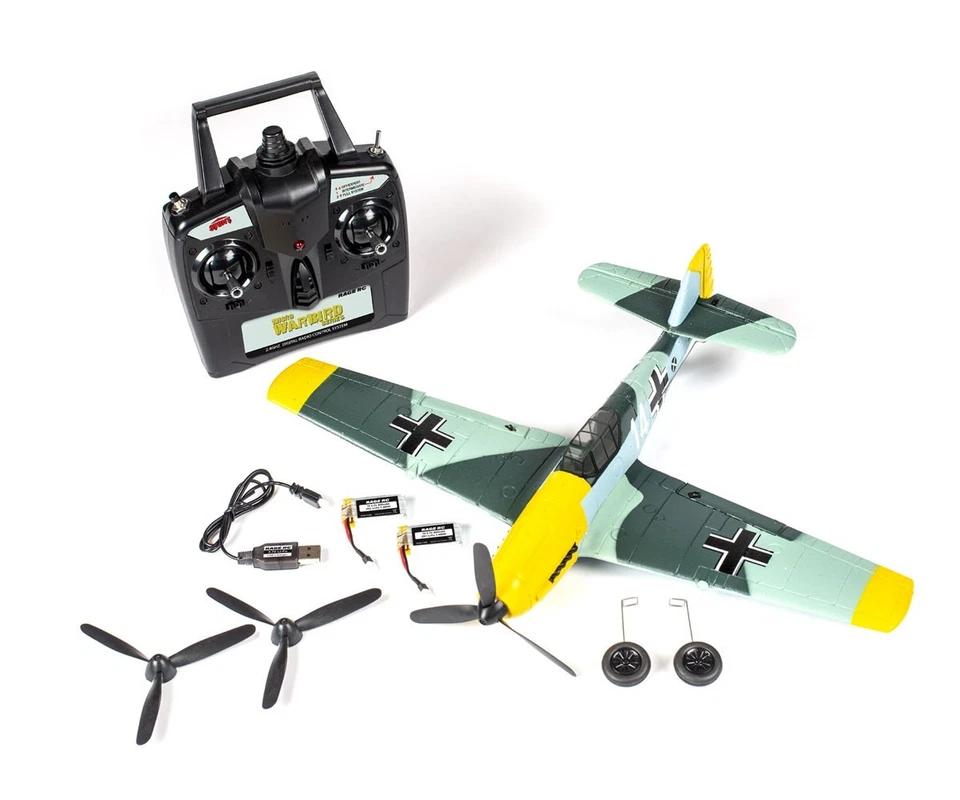 Rage RC  Messerschmitt Bf 109 Micro RTF Airplane with Assist (PASS) RGRA1304V2 - Image 1 of 4