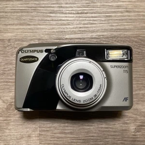 OLYMPUS SUPERZOOM 115 AF POINT & SHOOT FILM CAMERA 35mm - Picture 1 of 10