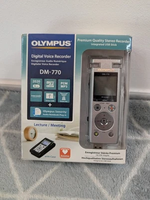 Olympus DM‑770 Digital Voice Recorder - Image 1 of 4