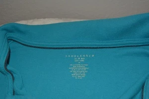 2XL Green 2 Button Collared Polo Saddlebred Made In Indonisa - Picture 1 of 2