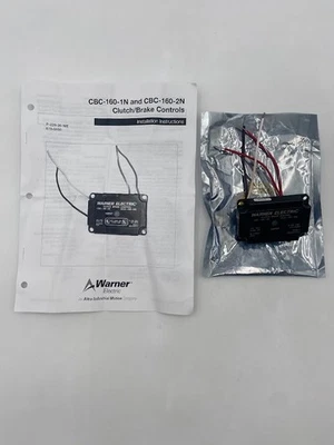 Controles de embrague/freno Warner Electric CBC-160-1N y CBC-160-2N - Imagen 1 de 4
