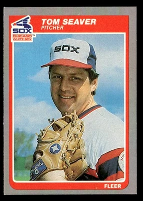 1985 Fleer #526 Tom Seaver - Image 1 of 2