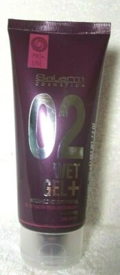 SALERM PRO LINE WET GEL + MEDIUM HOLD WET LOOK STYLING GEL W/CAFFEINE- 200ml - Image 1 of 2