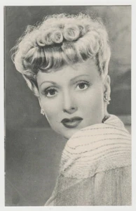 Martha Scott mid 1940s vintage Tarjeta Postal Film Star Postcard #39 - Picture 1 of 2