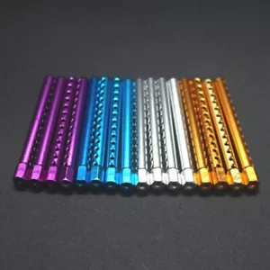 4 PIEZAS 102037 Aluminio RC 1:10 Soportes de poste de carrocería de aleación para carreras de carretera Mo V7I2 - Imagen 1 de 16