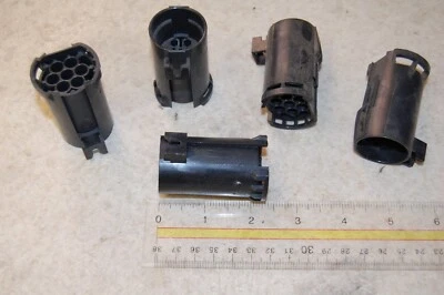 CONN, DELPHI HSG & ACC., PLUG - 7 CAV, MP280S, MALE, BLK P/N 12110753 - Image 1 of 3