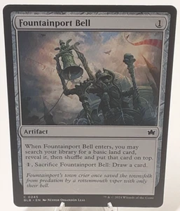 MTG - Bloomburrow - Fountainport Bell - #0245 - Playset x4 - Near Mint - Bild 1 von 6