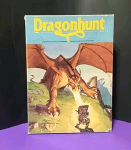 Avalon Hill Dragon Hunt Board Game Bookcase 838 1982 Fantasy Game - Picture 1 of 8