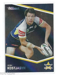 2014 NRL Traders Black Parallel Special (PS37) Rory KOSTJASYN Cowboys - Picture 1 of 1
