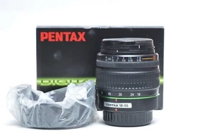 Pentax DA 18-55mm F3.5-5.6 AL Autofocus Standard Zoom Lens With Hood - Picture 1 of 4