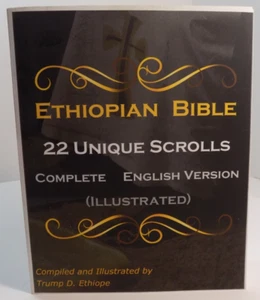 Ethiopian Bible 22 Unique Scrolls Complete English Version (Illustrated) Ethiope - Imagen 1 de 8