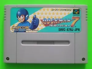Rockman 7 (Mega Man 7) Super Famicom - Picture 1 of 4