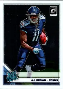 2019 Panini Donruss Optic Rated Rookie AJ Brown #164 Rookie RC - Picture 1 of 2