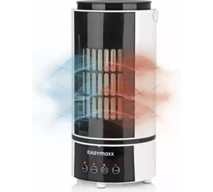 EASYmaxx Klimagerät 2 in 1 Kühlen & Heizen 4 Stufen schwarz mit Timer 700 Watt - Bild 1 von 6