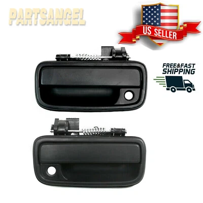 Nuevo juego de manijas de puerta exteriores para conductor y pasajero delantero para Toyota Tacoma 95-04 Foto 1 de 2