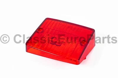 Euro Derecho Rojo Luz Antiniebla Trasera Lente Trasera para Porsche 928 Modelo Temprano 1978-86 Foto 1 de 4